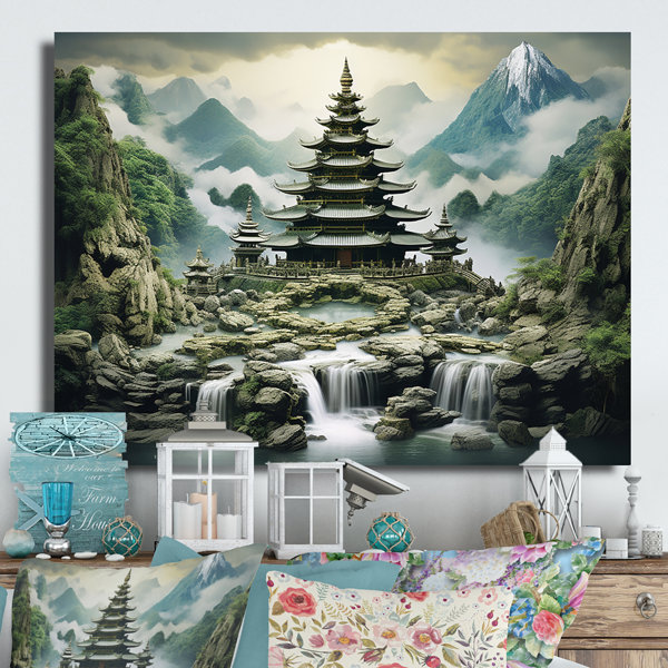 Millwood Pines Asian Art Natures Harmony I On Metal Print Wayfair